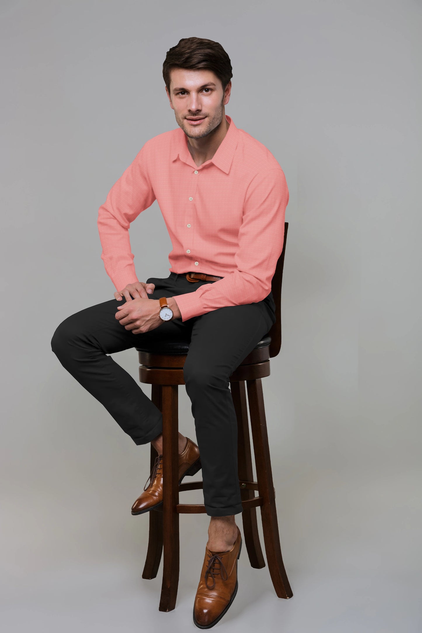 Maverick Chambray Cherry Shirt