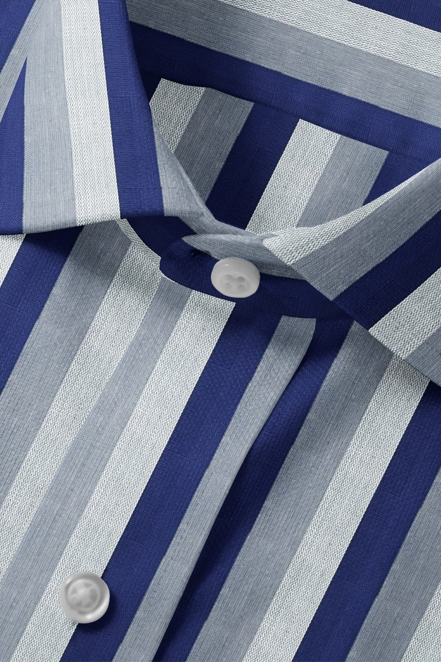 Berry & Cloud Color Chalk Stripe Shirt