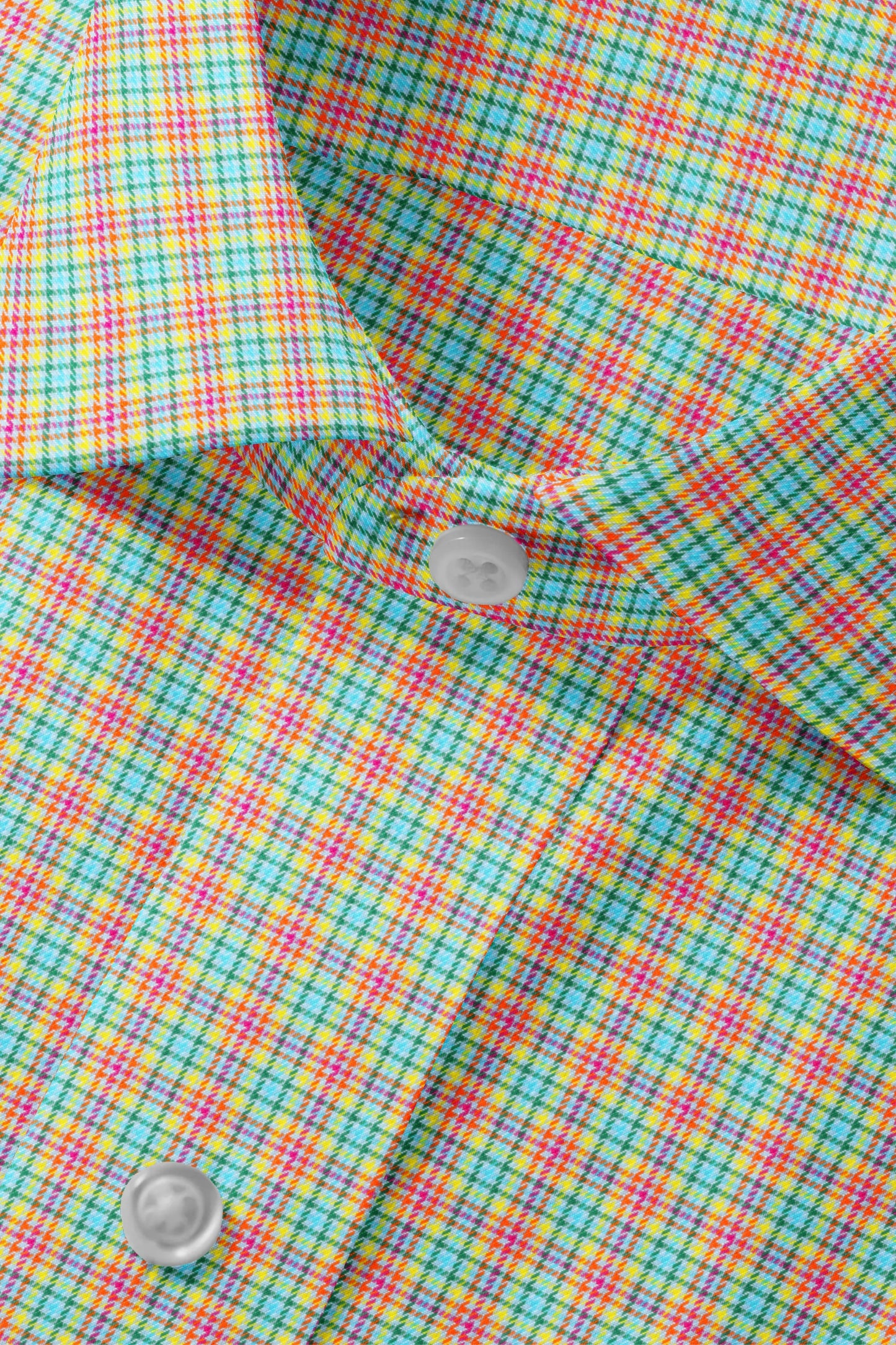 Multicolor Plaid Check shirt