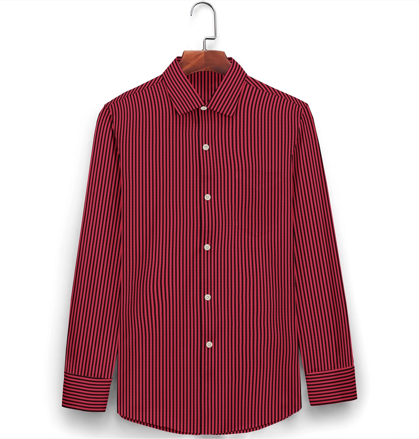 Ruby Noir Striped Shirt