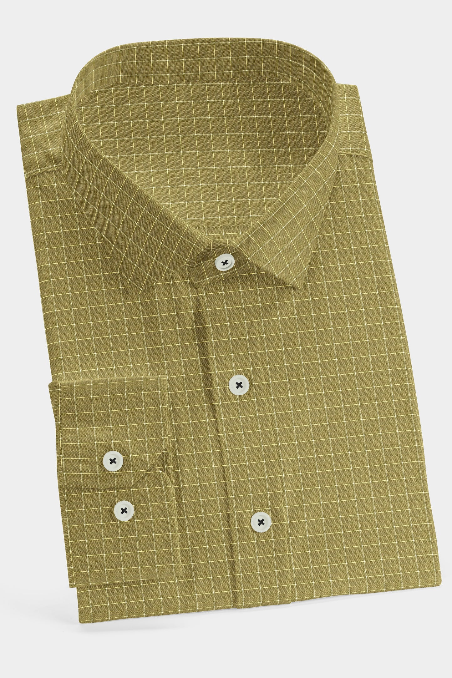 Mustard Heritage Check Shirt