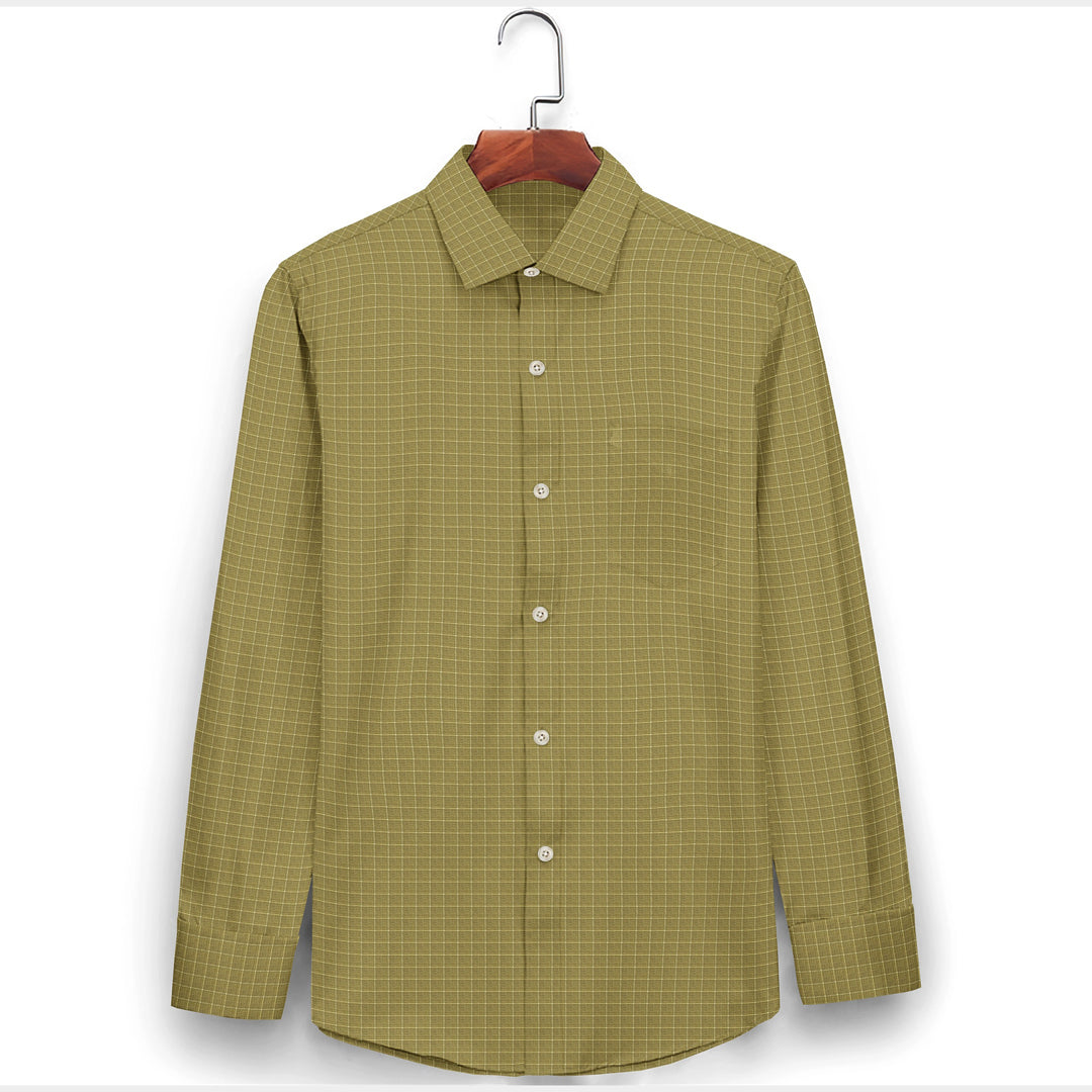 Mustard Heritage Check Shirt