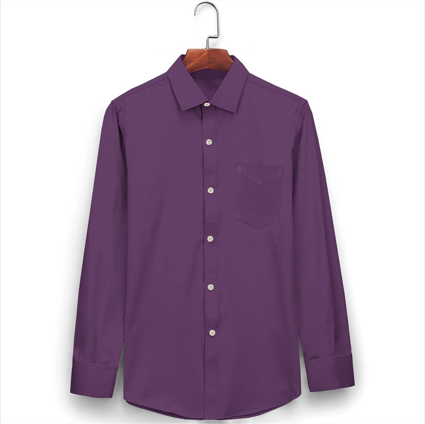 Matte Plum Radiance Shirt
