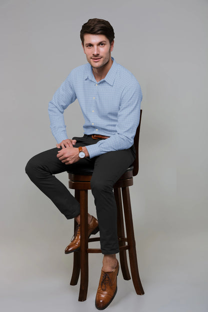 Butterfly Breeze Blue Shirt
