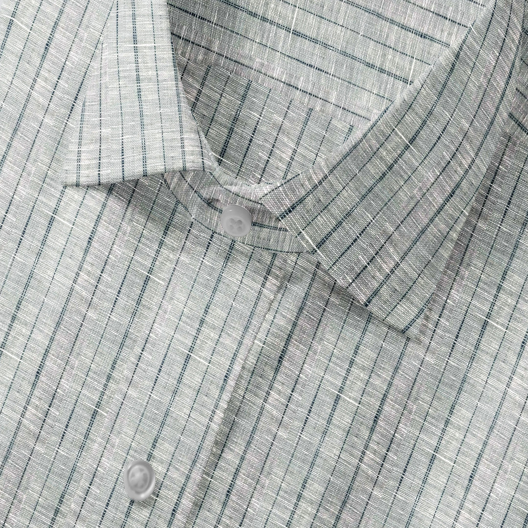 LoomLux Linen Stripes Shirt