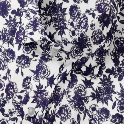 Navy Nautical Bloom Shirt