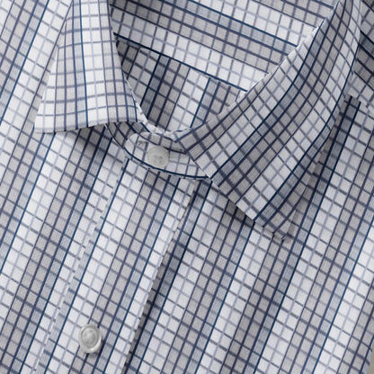 Grey Manor Check Shirt