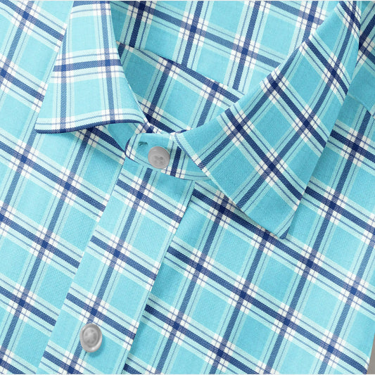 Blue Lagoon Check Shirt