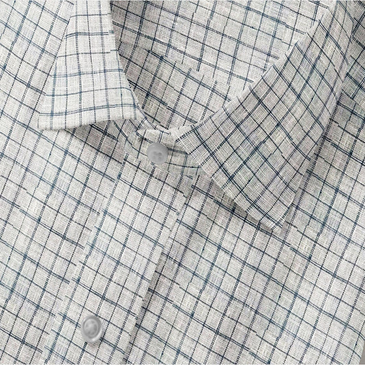 Harmony Check Linen Shirt
