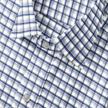 Sapphire Skyline Checkered Shirt