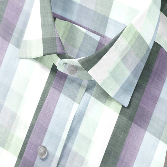 Slate Serenity Check Shirt