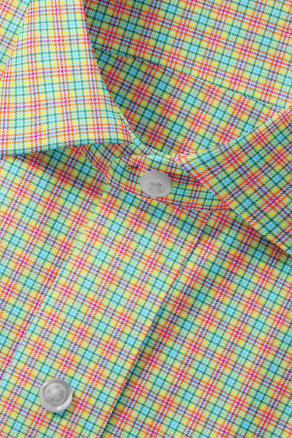 Multicolor Plaid Check shirt