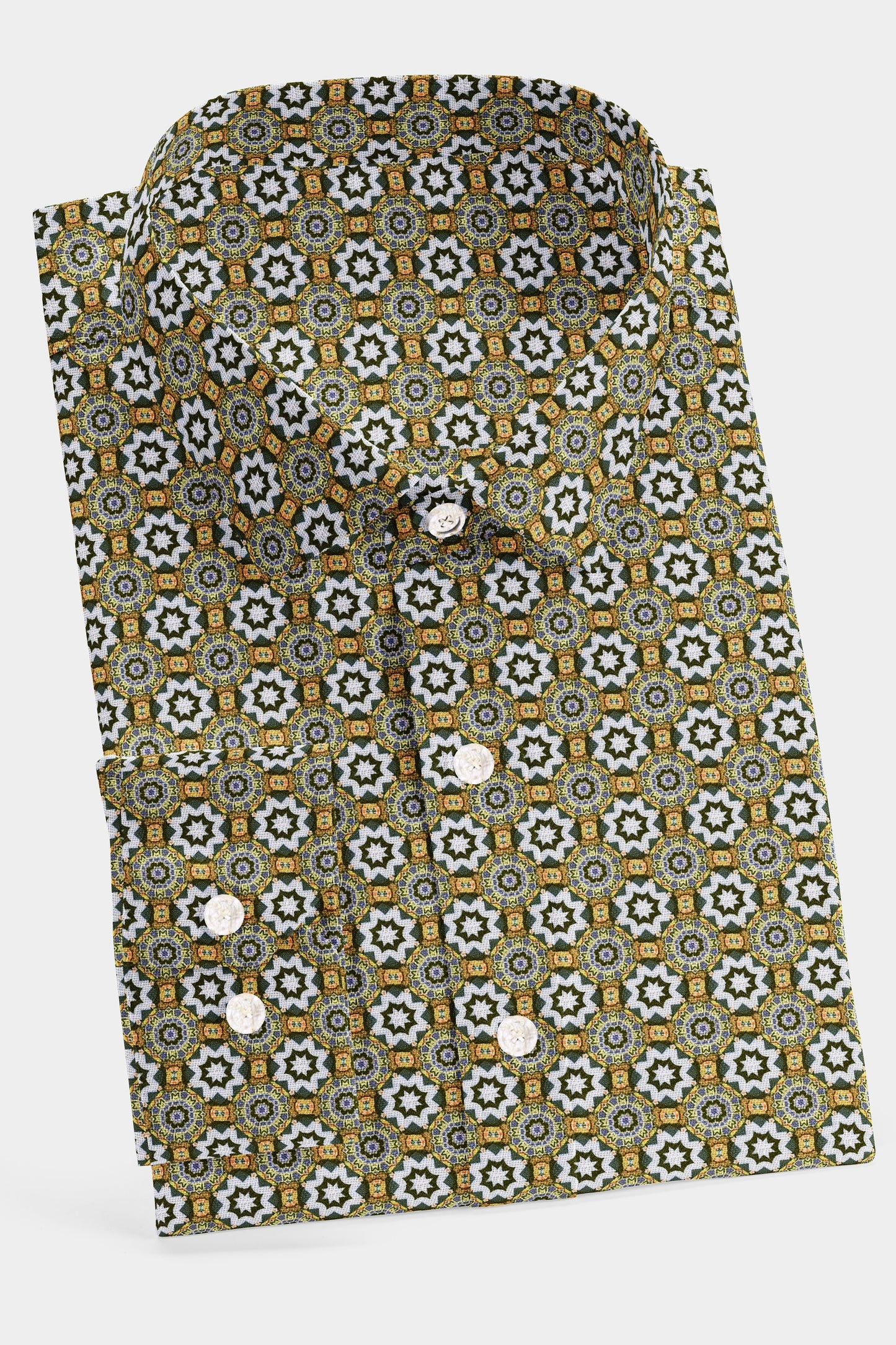 Zellige Printed Linen Shirt