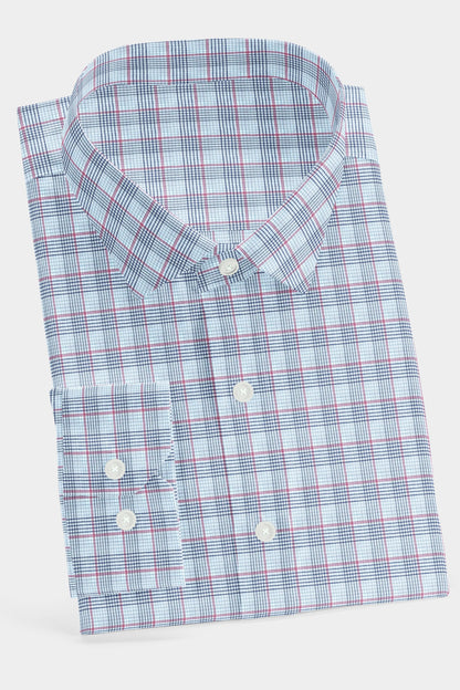 Oxford Blue Graph Shirt