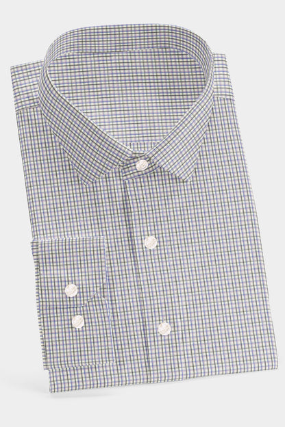 Blue Noir Graph Shirt