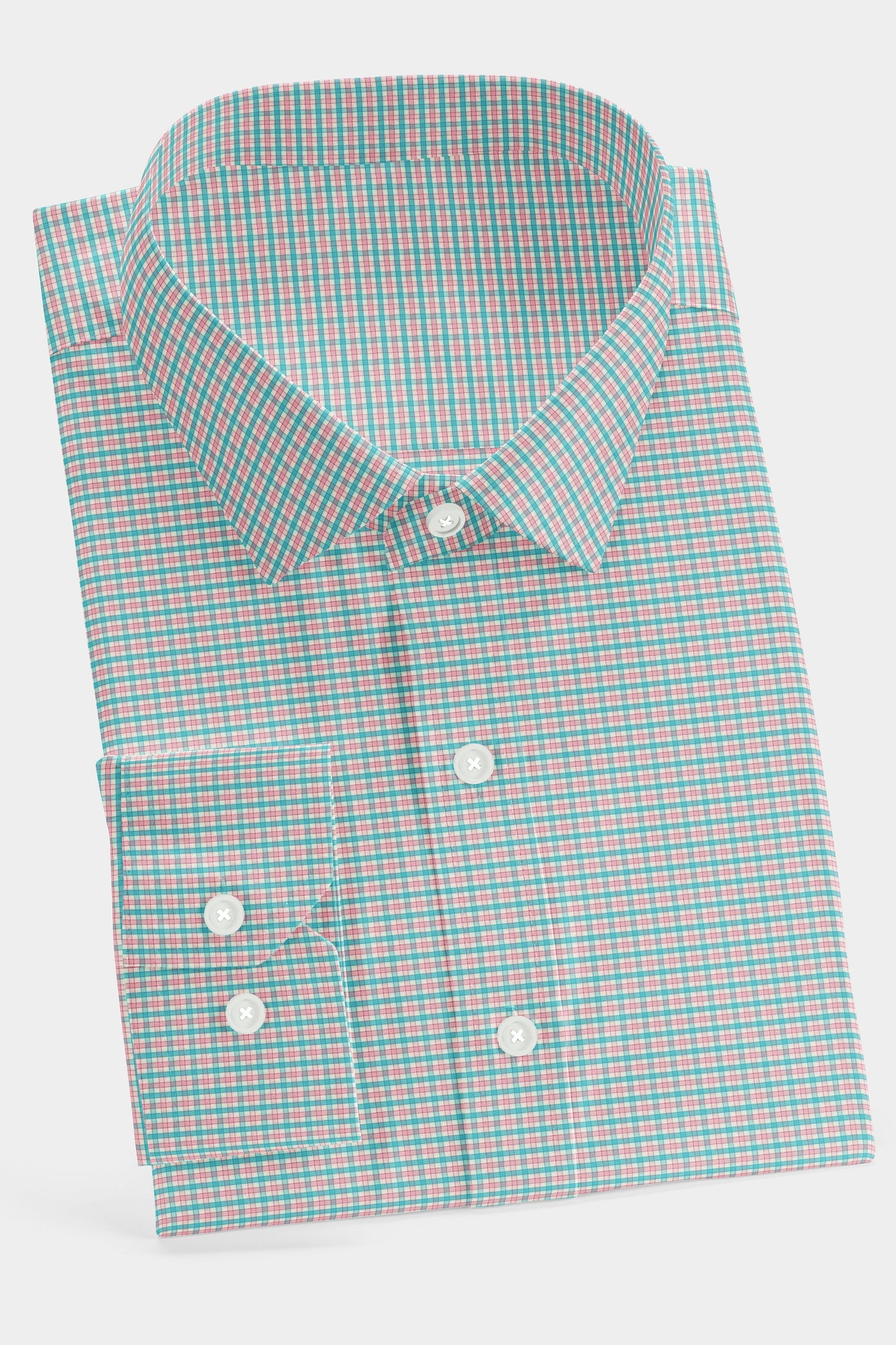 Cotton Candy Check Shirt