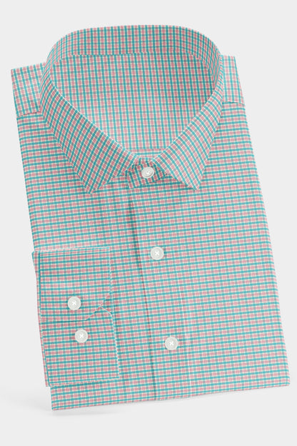 Cotton Candy Check Shirt