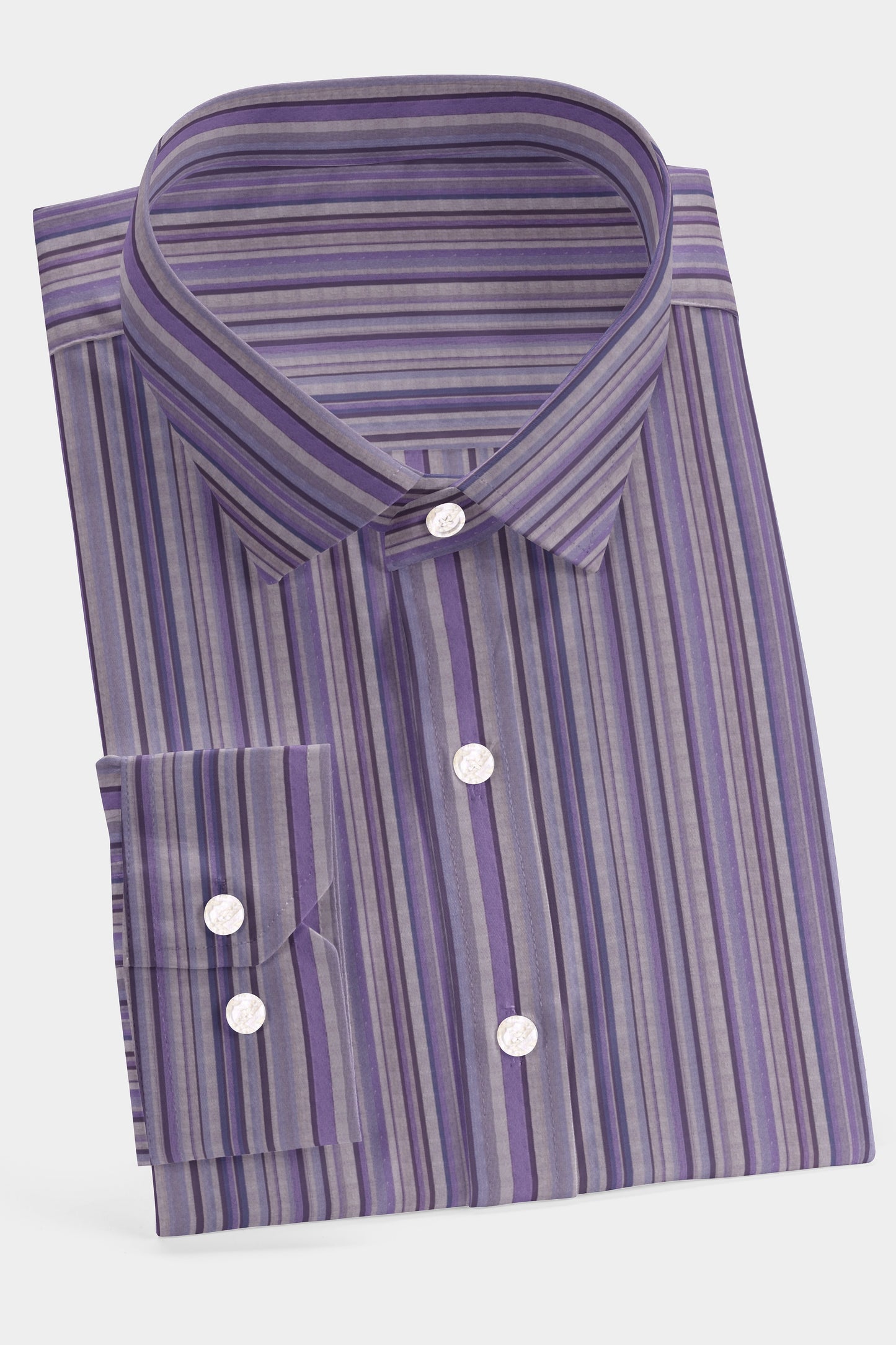 Mauve Medley Stripe Shirt