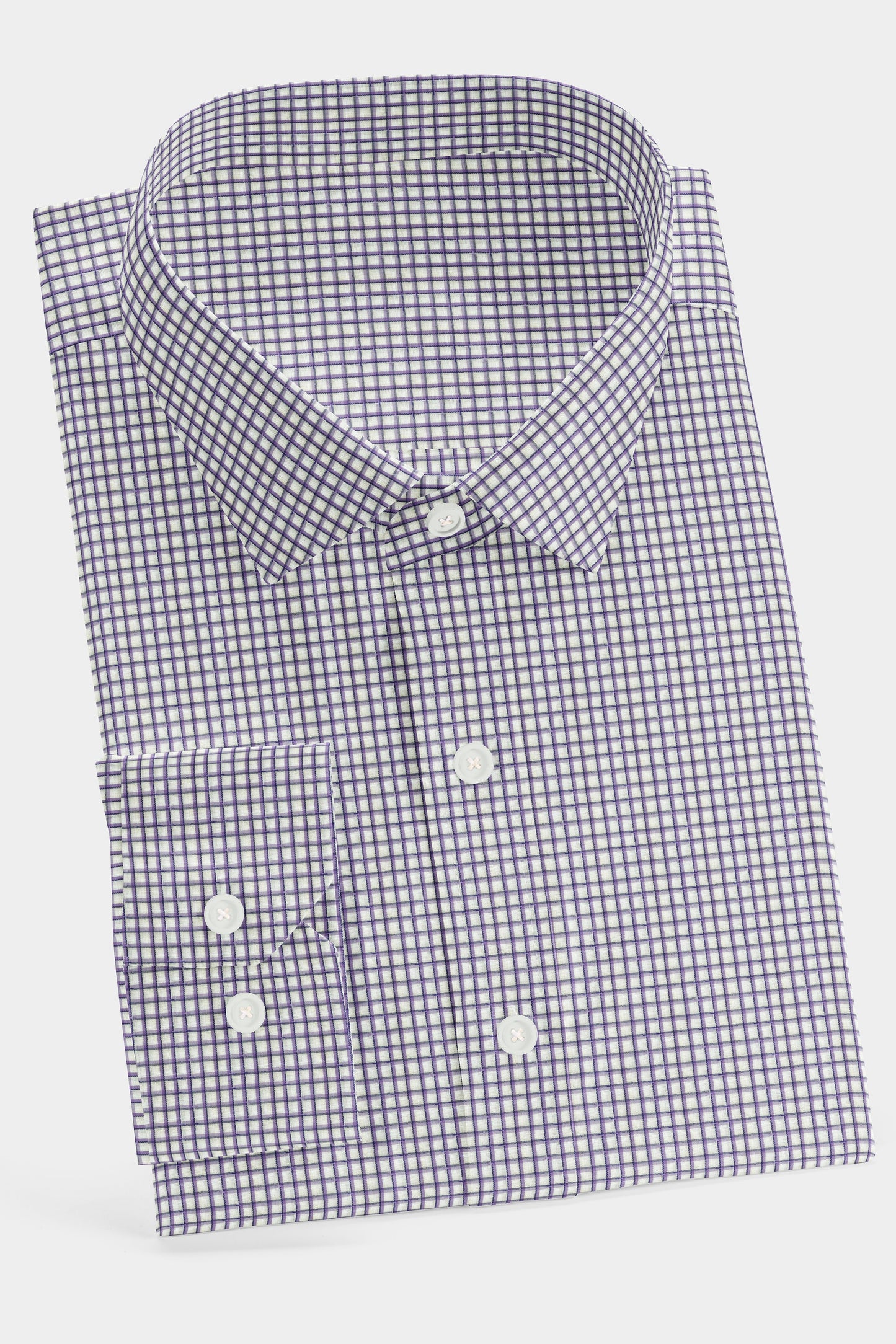 Lilac Cascade Check Shirt