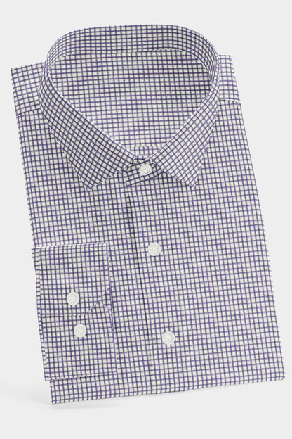 Lilac Cascade Check Shirt