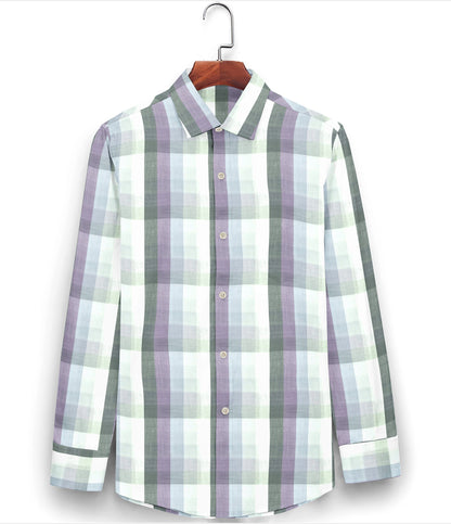 Slate Serenity Check Shirt