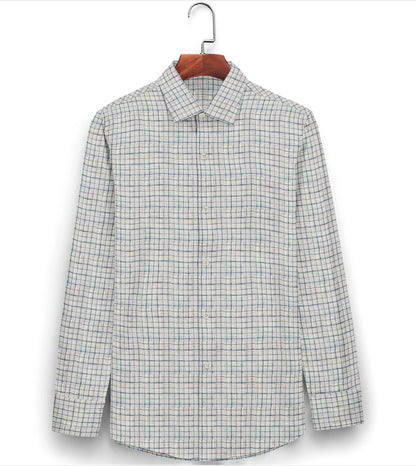 Harmony Check Linen Shirt