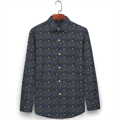 Bluish Moonlit Spheres Shirt