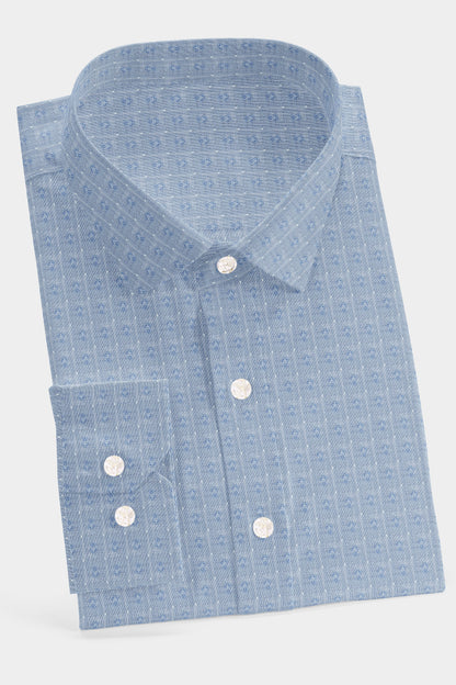 Butterfly Breeze Blue Shirt