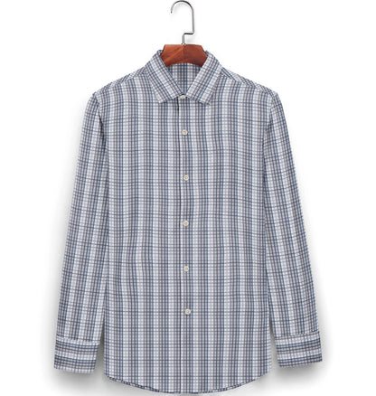Grey Manor Check Shirt